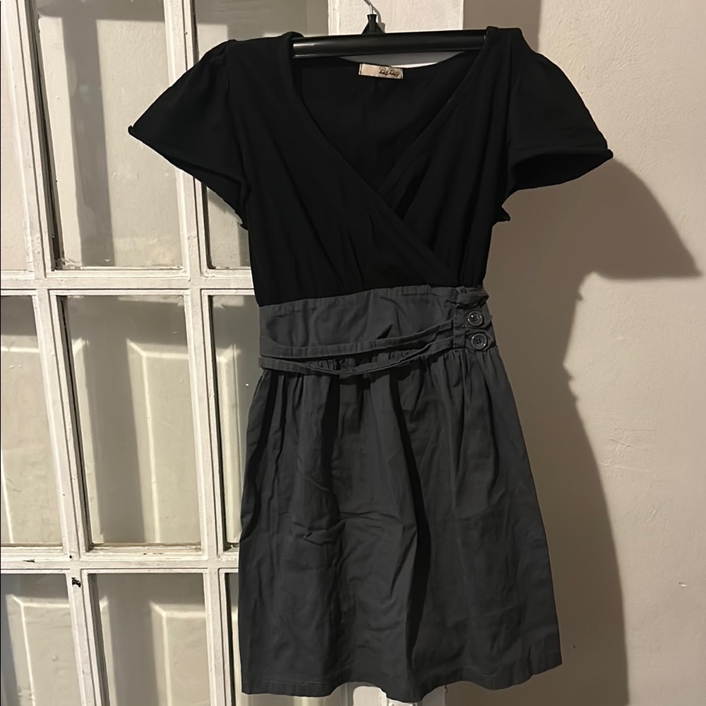 Bebop black and grey dress